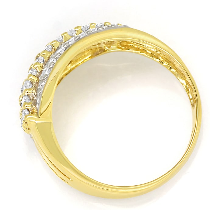 Foto 3 - Dekorativer Damenring mit 0,5ct Diamanten in 585er Gold, S1463